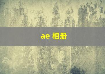 ae 相册